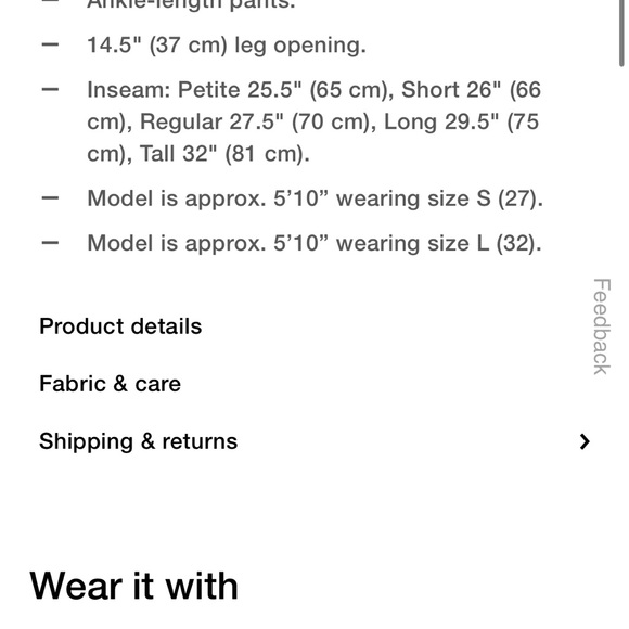 GAP vegan leather pants - Picture 8 of 9